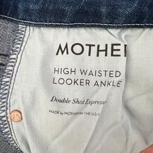 MOTHER high waisted, looker jean